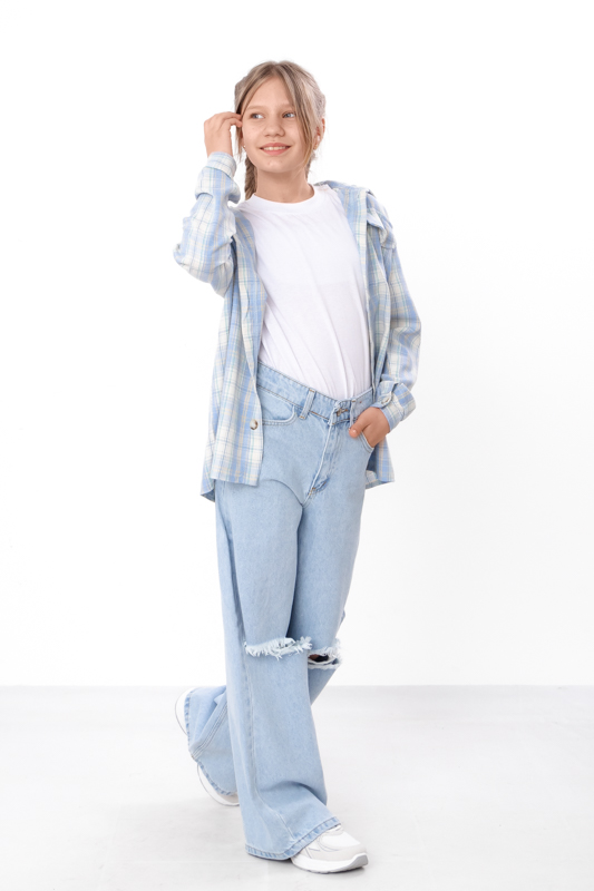 Джинси для дівчинки (підліткові)